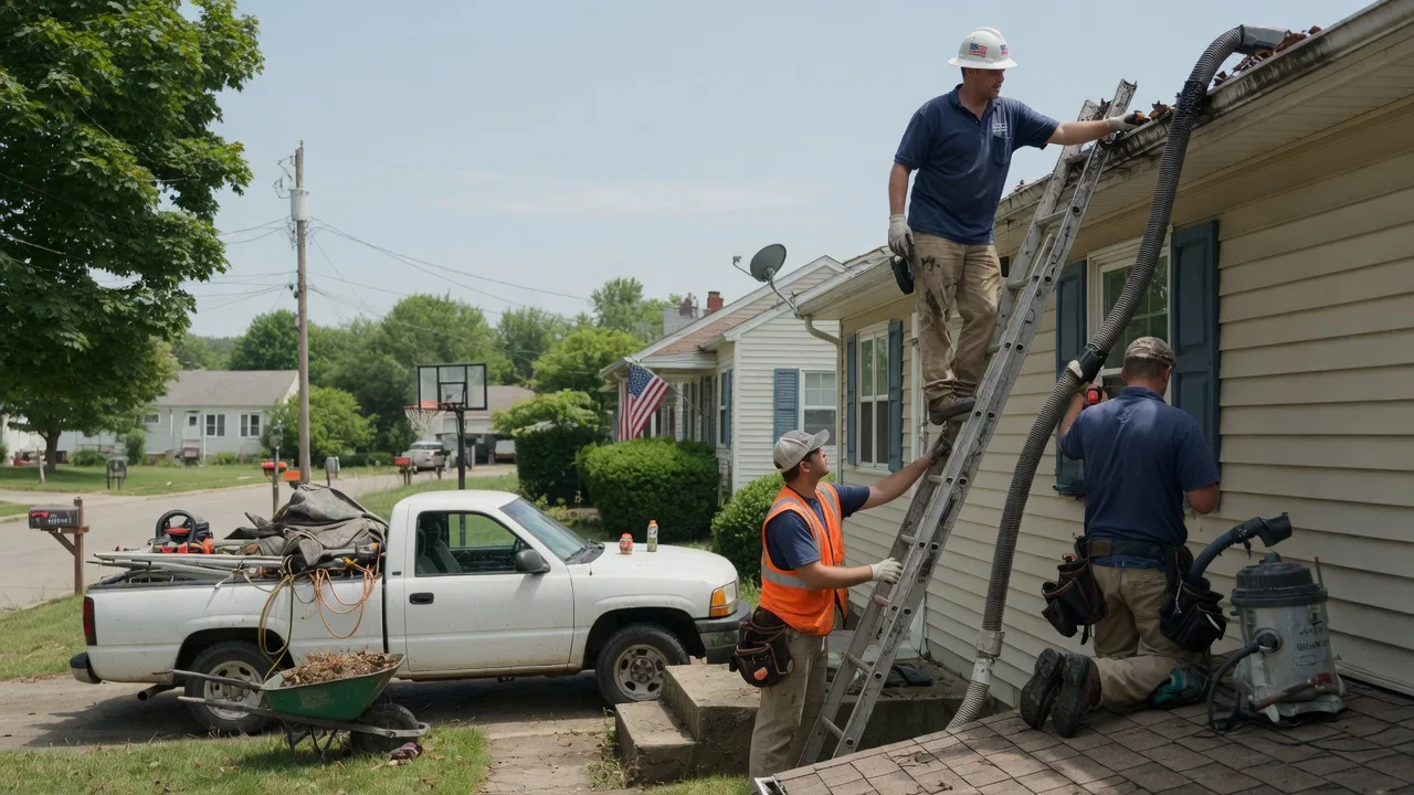 Gutter Installation in Leisenring, PA near me